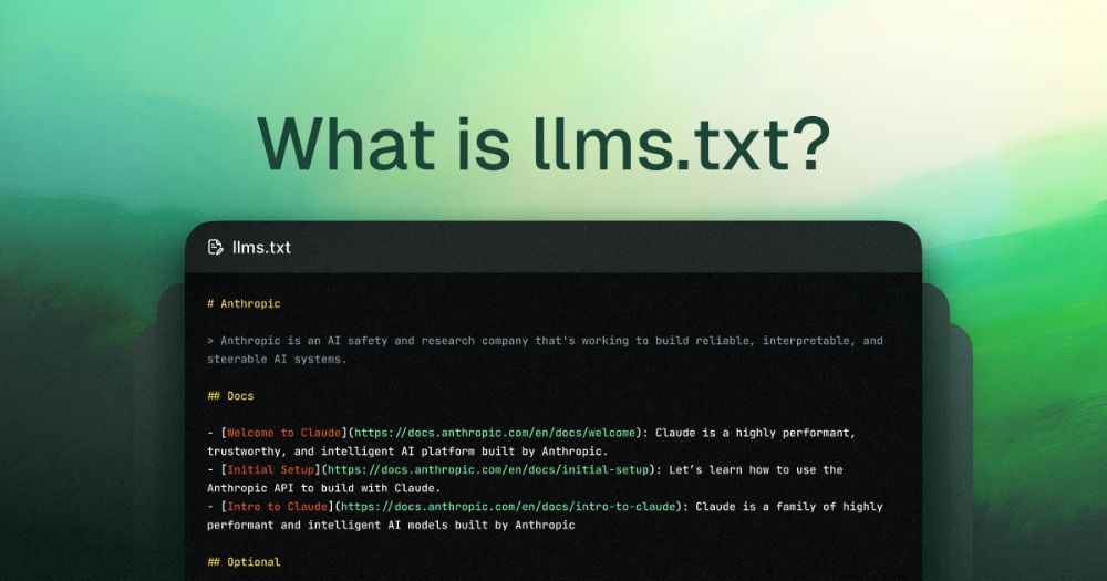 利用 llms.txt 文件优化 AI 收录：2025 年 SEO 实战指南