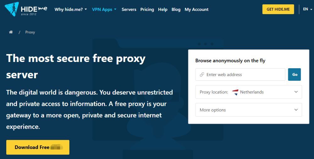 Hide.me 免费在线网页代理:梯子功能、优势与使用指南 Hide.me 免费在线网页代理:梯子功能、优势与使用指南